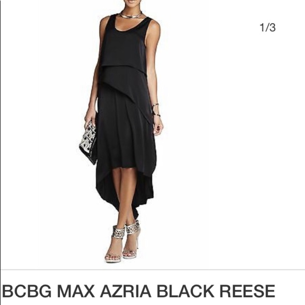 BCBGMAXAZRIA Hi-low REESE dress